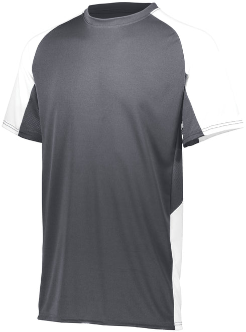 Augusta Sportswear Youth Cutter Jersey (1518), Color 'Graphite/White'